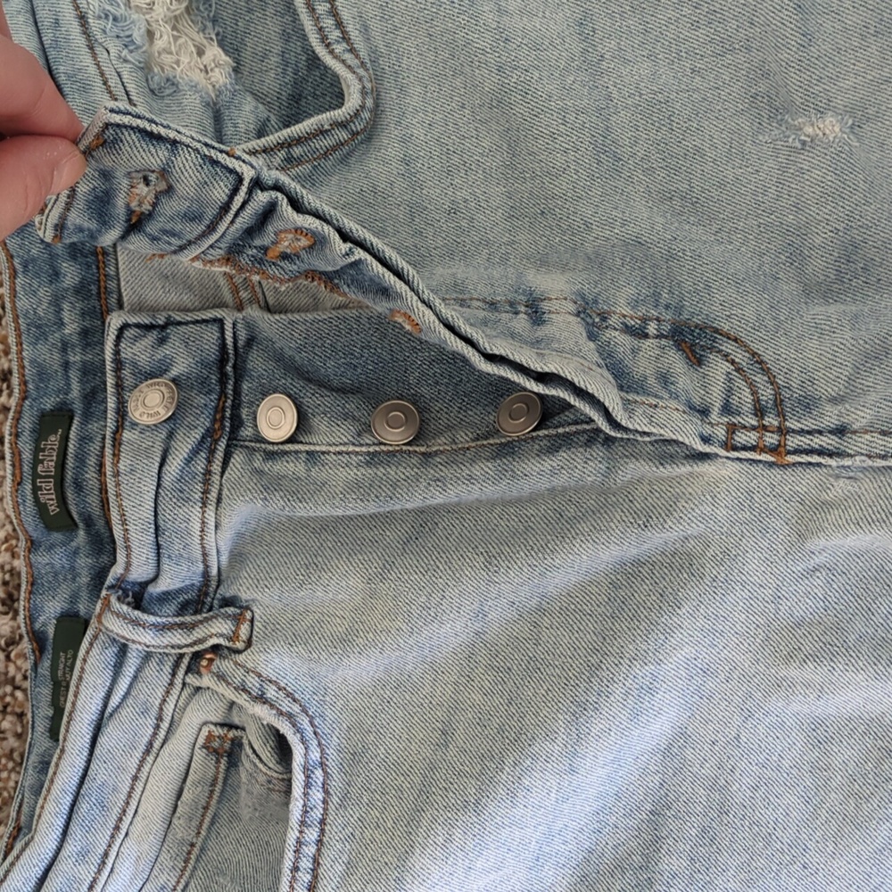 Wild Fable high rise straight leg jeans - Picture 2 of 4